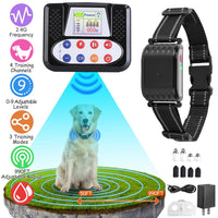 HKM-2917053 990FT Range Dog Training Collar with Waterproof Receiver, 3 Training Modes and Rechargeable Battery