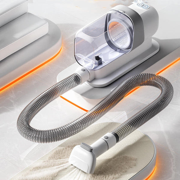 HKM-2917181 Pet Multifunctional Electric Hair Aspirator with Rechargeable Shear - Complete Grooming Kit
