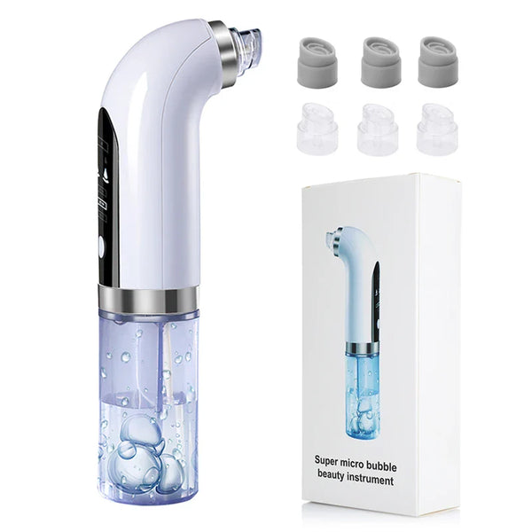 HKM-291731 Facial Lift Electric Micro Bubble Water Cycle Acne and Pore Vacuum Cleaner