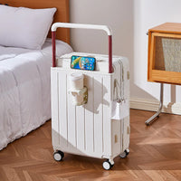 HKM-291795 Designer Hard Shell Trolley Luggage Set - 3 Pieces Stylish Travel Suitcase