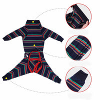 HKM-2918205 Cozy High Elastic Cotton Dog Pajamas for All Breeds - Sizes XS to XXXL