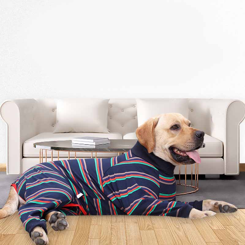 HKM-2918205 Cozy High Elastic Cotton Dog Pajamas for All Breeds - Sizes XS to XXXL