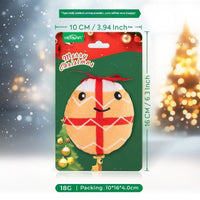 HKM-2919997 Christmas Cat Plush Toys with Catnip - Smiley Egg, Christmas Elk, Santa Claus & Christmas Tree Designs