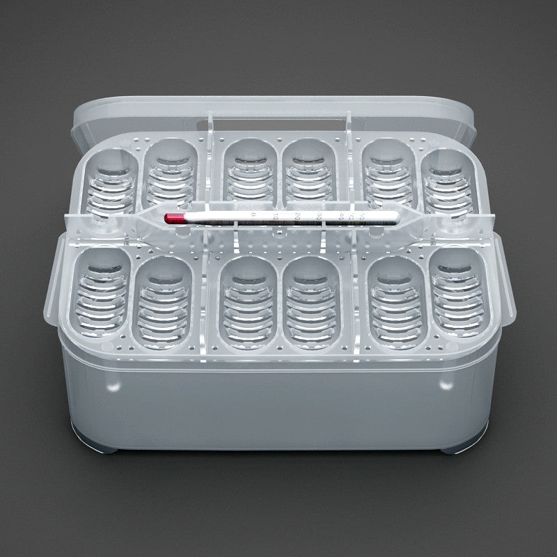 HKM-2921021 Reptile Incubator Box for Gecko and Lizard Eggs – 12 Egg Capacity, Polypropylene Design
