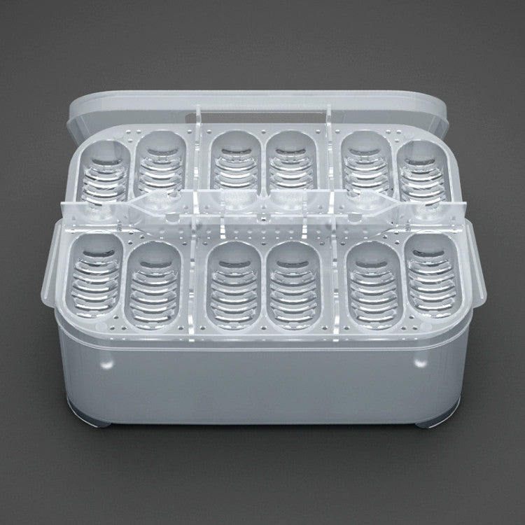 HKM-2921021 Reptile Incubator Box for Gecko and Lizard Eggs – 12 Egg Capacity, Polypropylene Design