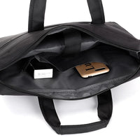 HKM-292115 Waterproof 14 Inch Luxury Laptop Tote Bag for Men and Women, Versatile Computer Shoulder Cover