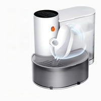 HKM-2923197 Automatic Rechargeable Gravity Water Dispenser for Cats and Small Dogs, 3L Capacity, Durable ABS Material