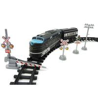 HKM-292371 Battery Operated Electric Train Track Set with Sound and Light for Kids