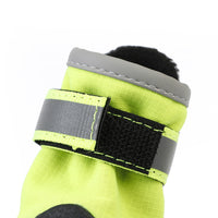HKM-2923965 Waterproof and Wear-Resistant Dog Shoes for Outdoor Adventures - Available in Red, Black, Green, and Orange