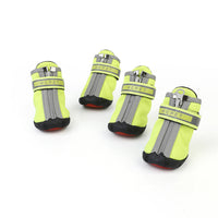 HKM-2923965 Waterproof and Wear-Resistant Dog Shoes for Outdoor Adventures - Available in Red, Black, Green, and Orange