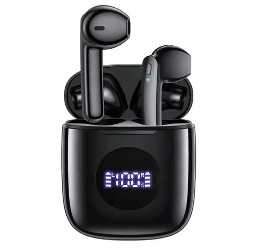 HKM-292563 Wireless Waterproof Earbuds with 9D HiFi Stereo Sound and LED Display - N7 V5.4 Bluetooth 5.4 In-Ear Headphones