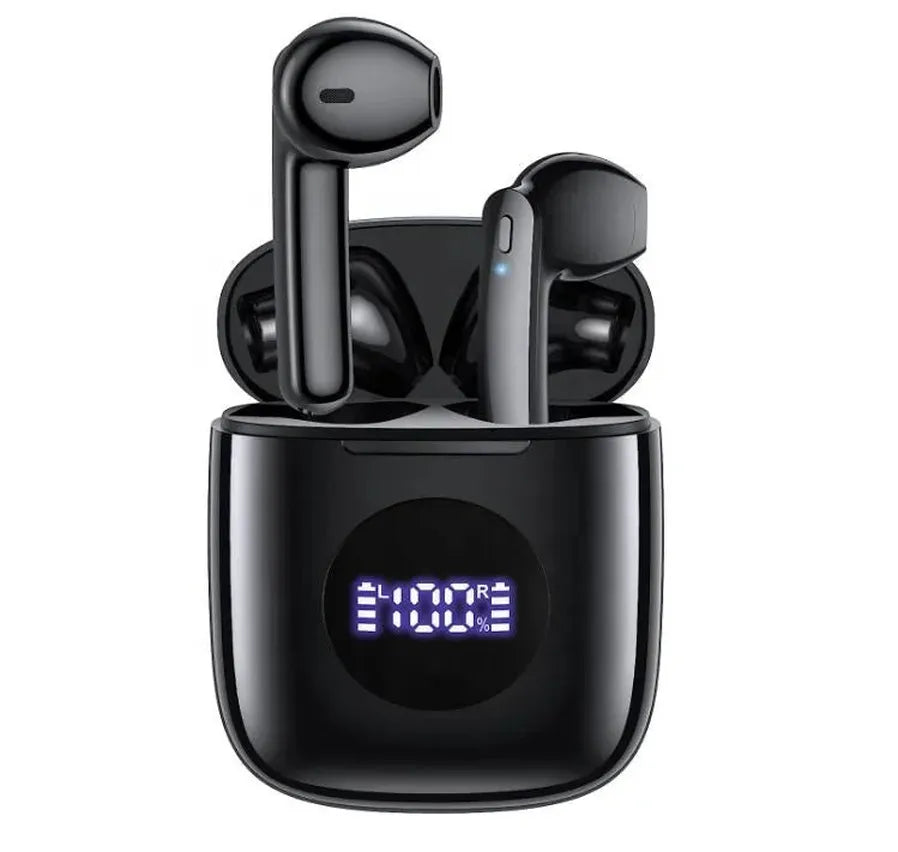 HKM-292563 Wireless Waterproof Earbuds with 9D HiFi Stereo Sound and LED Display - N7 V5.4 Bluetooth 5.4 In-Ear Headphones