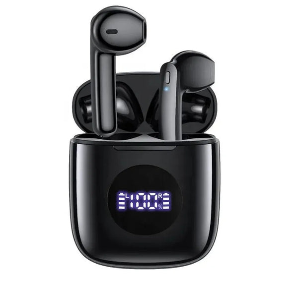 HKM-292563 Wireless Waterproof Earbuds with 9D HiFi Stereo Sound and LED Display - N7 V5.4 Bluetooth 5.4 In-Ear Headphones