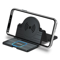 HKM-292627 Folding 10W Fast Wireless Charger with 7.5W Output and Type-C Interface