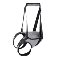 HKM-2926397 Neoprene Recovery Belt for Injured Dog's Rear Leg - Adjustable Waist and Thigh Sizes