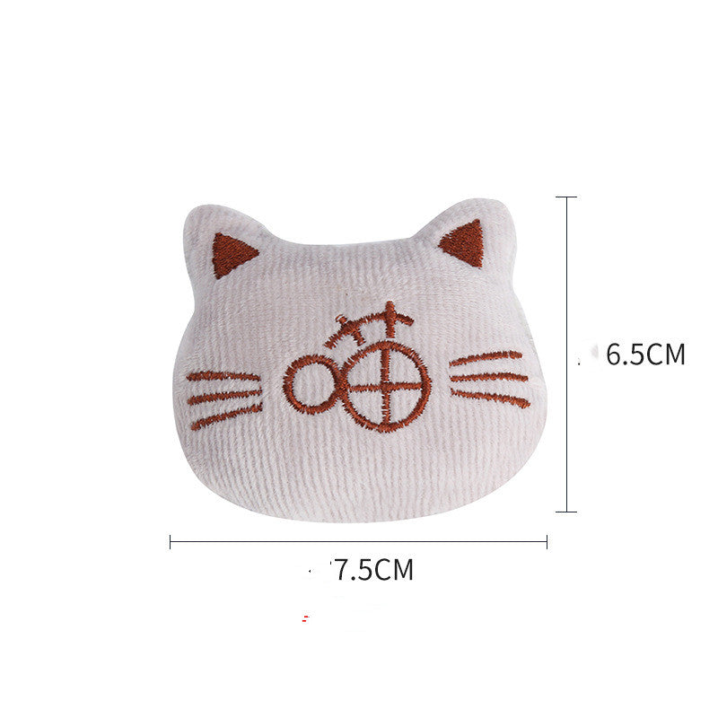 HKM-2926781 Plush Cat and Dinosaur Strawberry Toy with Catnip for Pets