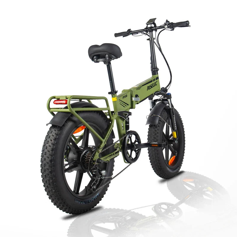 HKM-292883 20 Inch 7 Speed Folding Bicycle with Aluminum Alloy Frame and Disc Brakes