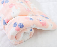 HKM-2928957 Padded Flannel Dog Mat for Comfort and Warmth in Various Cute Patterns