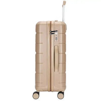 HKM-292947 Durable PP Shell Carry-On Trolley Luggage Set in 20", 24", and 28" Sizes for Outdoor Travel