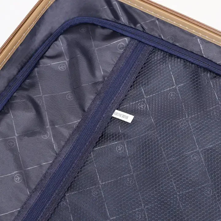 HKM-292947 Durable PP Shell Carry-On Trolley Luggage Set in 20", 24", and 28" Sizes for Outdoor Travel