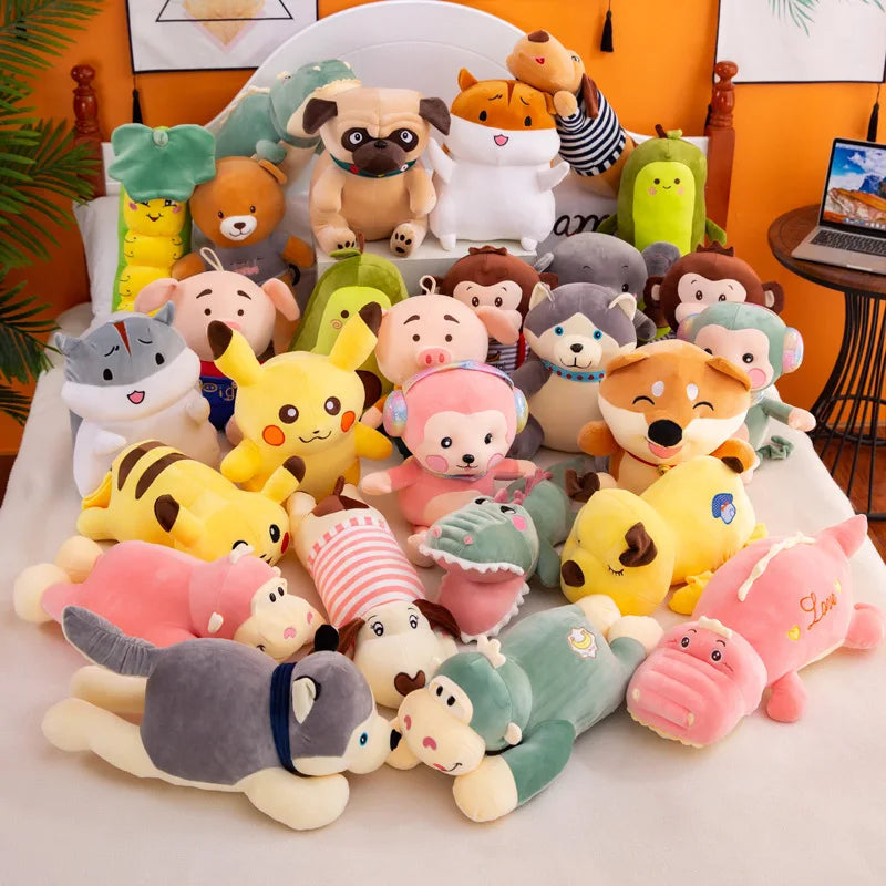 HKM-293011 25cm Soft Cartoon Plush Toy for Small Animals - Perfect Gift for Children
