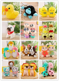 HKM-293011 25cm Soft Cartoon Plush Toy for Small Animals - Perfect Gift for Children