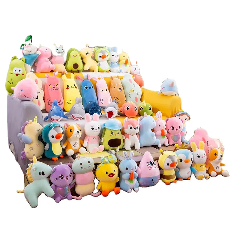 HKM-293011 25cm Soft Cartoon Plush Toy for Small Animals - Perfect Gift for Children