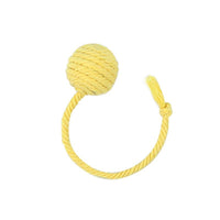 HKM-2930365 Interactive Cat Toy Ball with Rope and Bell for Kittens