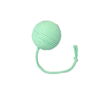 HKM-2930365 Interactive Cat Toy Ball with Rope and Bell for Kittens