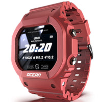 HKM-293075 Waterproof Heart Rate Smart Watch with HD Display and Fitness Tracking Features
