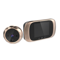 HKM-293395 Intelligent Visual Cat Eye Door Mirror with Infrared Night Vision and Photo Function, 2.8-Inch LCD Display