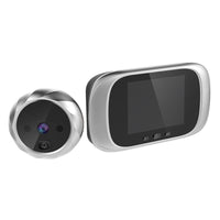HKM-293395 Intelligent Visual Cat Eye Door Mirror with Infrared Night Vision and Photo Function, 2.8-Inch LCD Display