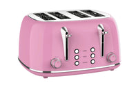 HKM-293459 Automatic Electric Toaster with Pop-Up and Reheat Function for Household Bread Baking