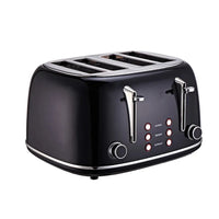 HKM-293459 Automatic Electric Toaster with Pop-Up and Reheat Function for Household Bread Baking