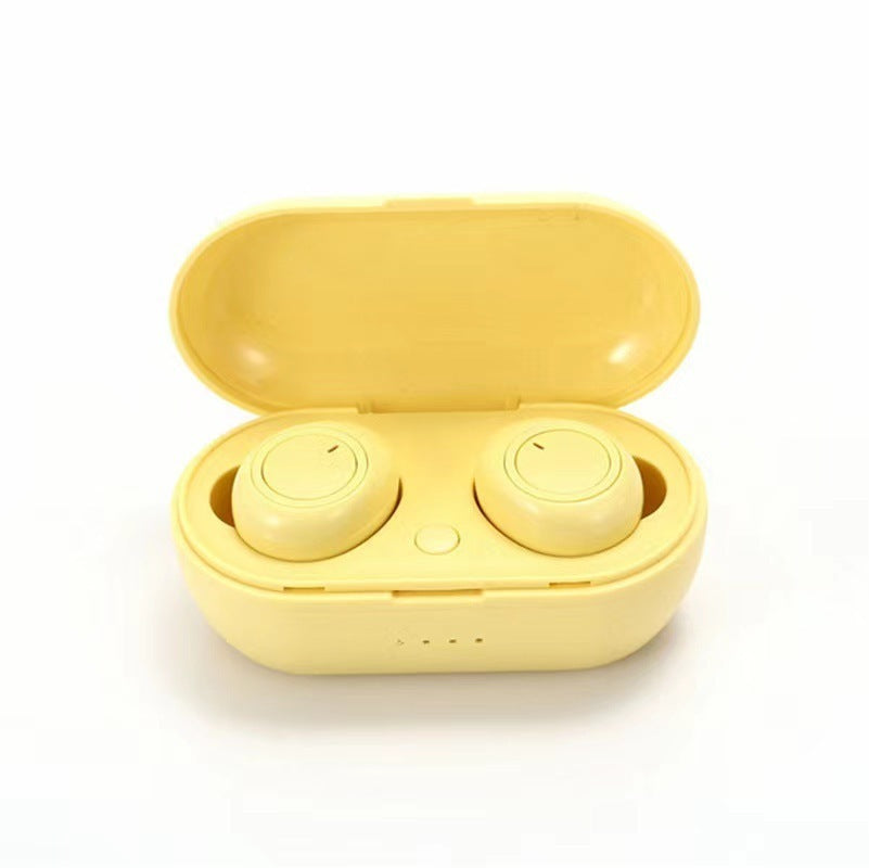 HKM-293459 Y50 TWS Wireless In-ear Bluetooth Headset with Call Function and Music Support - Multiple Colors Available