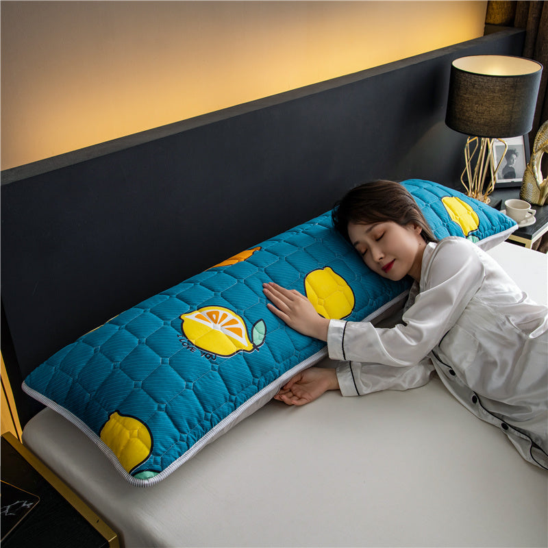HKM-293523 Waterproof Quilted Long Double Pillowcase in Various Colors and Designs