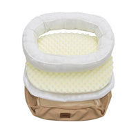 HKM-2936893 Orthopedic Waterproof Dog Kennel - Removable & Washable for All Seasons, Available in Khaki (M, L, XL)