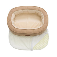 HKM-2936893 Orthopedic Waterproof Dog Kennel - Removable & Washable for All Seasons, Available in Khaki (M, L, XL)