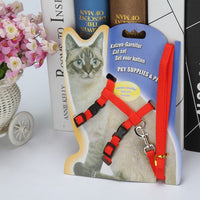 HKM-2937917 Adjustable Cat Traction Belt - 1.2m Length, 1cm Width for Comfortable Towing