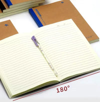 HKM-293843 Custom A5 Hardcover Spiral Notebook with 120 Sheets for Journaling and Note-Taking