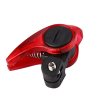 HKM-293907 Mini Bicycle Brake Warning Light - Waterproof LED with V-Type & C-Type Installation