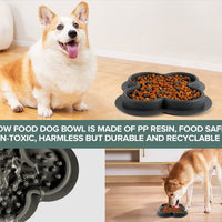 HKM-2940093 Silicone Non-Slip Pet Licking Pad for Dogs and Cats - Slow Feeding Bowl Mat, 19cm x 21cm