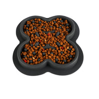HKM-2940093 Silicone Non-Slip Pet Licking Pad for Dogs and Cats - Slow Feeding Bowl Mat, 19cm x 21cm