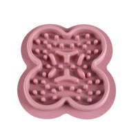 HKM-2940093 Silicone Non-Slip Pet Licking Pad for Dogs and Cats - Slow Feeding Bowl Mat, 19cm x 21cm
