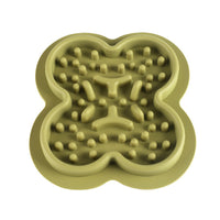 HKM-2940093 Silicone Non-Slip Pet Licking Pad for Dogs and Cats - Slow Feeding Bowl Mat, 19cm x 21cm