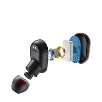 HKM-294035 Mini Bluetooth Wireless Earbuds F22 with IPX5 Waterproof Rating and Built-in Microphone