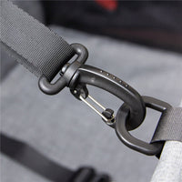 HKM-2940861 Grey Car Pet Luggage Bag with Safety Straps for Comfortable Travel and Protection from Bumps