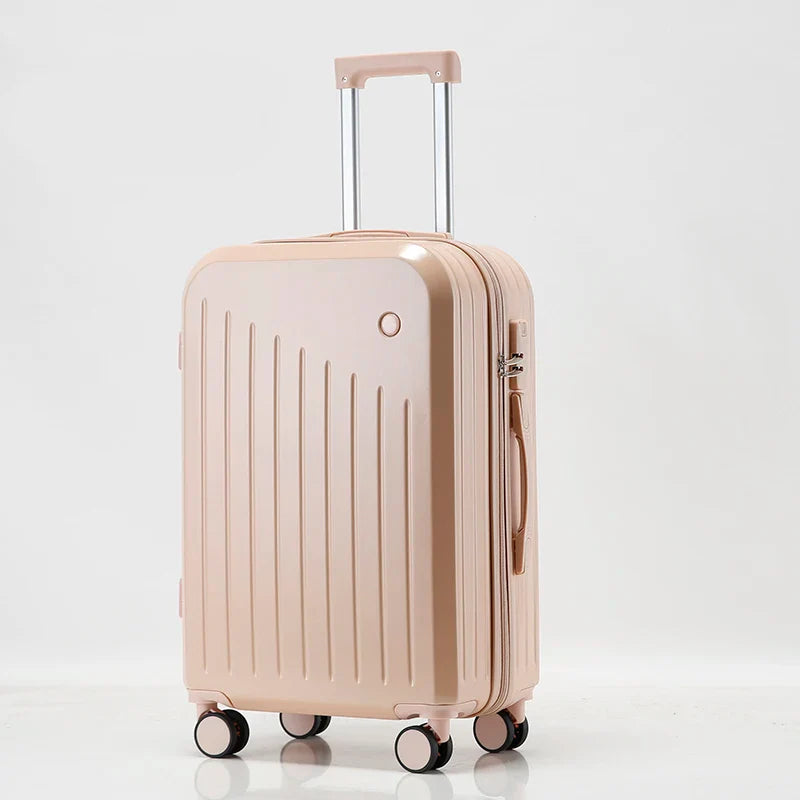 HKM-294099 Four-Piece Travel Trolley Bag Luggage Set with USB Port - 14", 20", 24", 28" Sizes