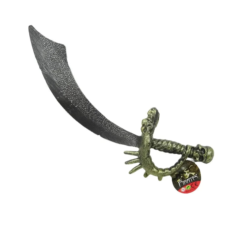 HKM-294227 Kids Plastic Play Sword Set - 2 to 7 Years - Knight Katana Style Toy Sword