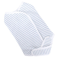 HKM-2942781 Casual Blue and White Cotton Pet Care Suit for All Sizes